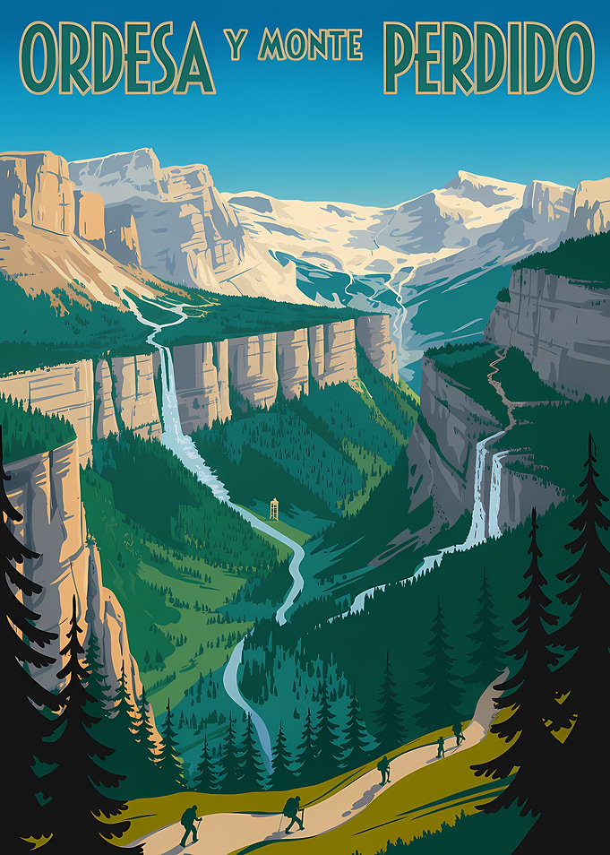 Ordesa y Monte Perdido National Park Poster