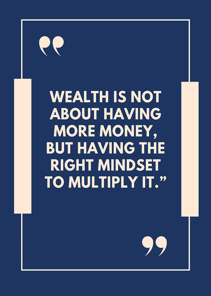 Wealth Mindset Quote