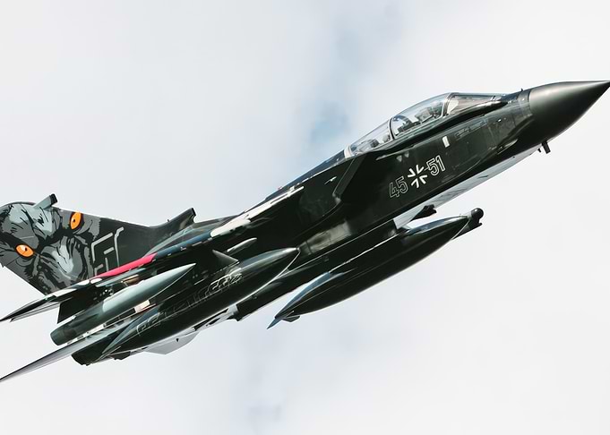 German Air Force Tornado Fighter Jet