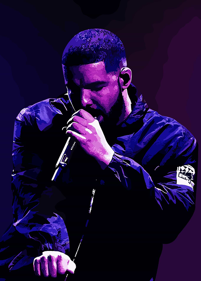 Drake Performing on Stage