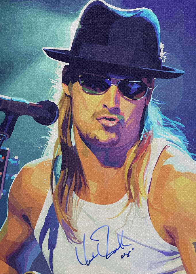 Kid Rock Portrait POSTER