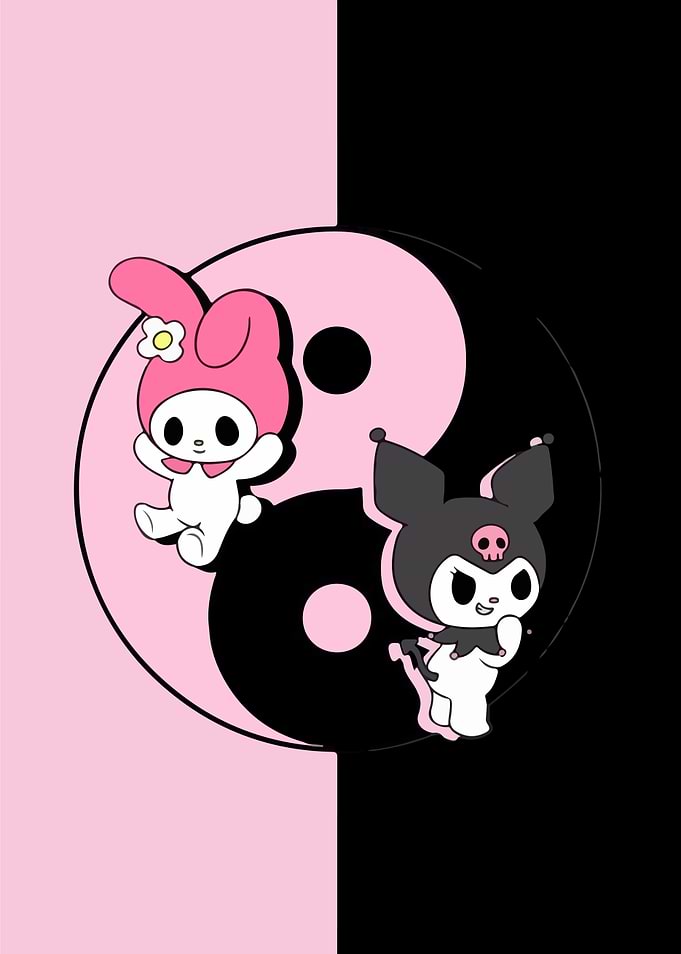 My Melody and Kuromi Yin Yang