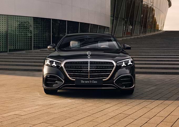Black Mercedes-Benz S-Class Sedan