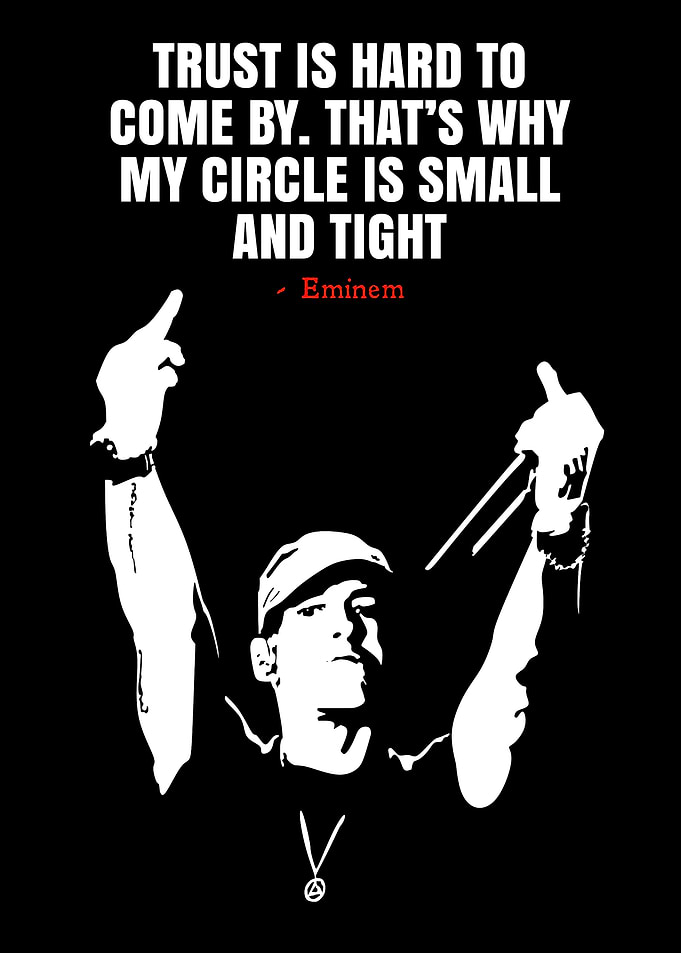 Eminem Quote Poster
