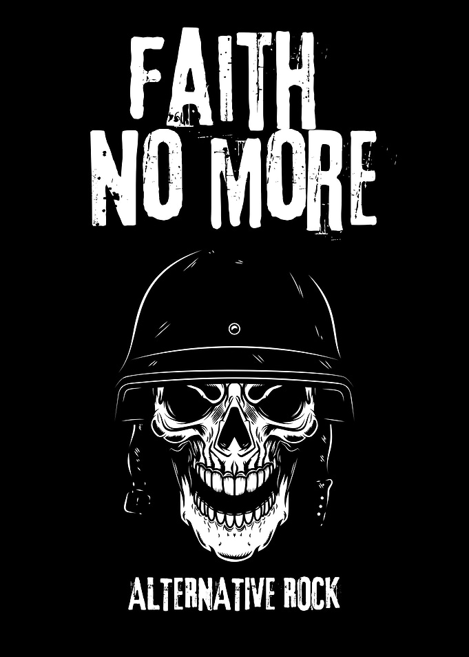 Faith No More Skull Helmet
