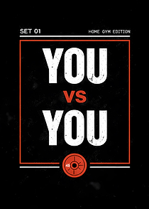 You vs You – Gym Motivation Poster (Home Gym Edition)