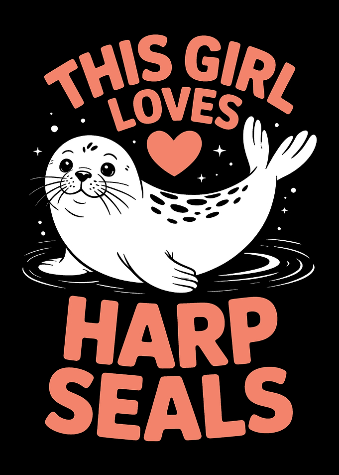 This Girl Loves Harp Seals