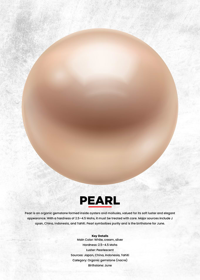 Elegant Pearl Gemstone Information