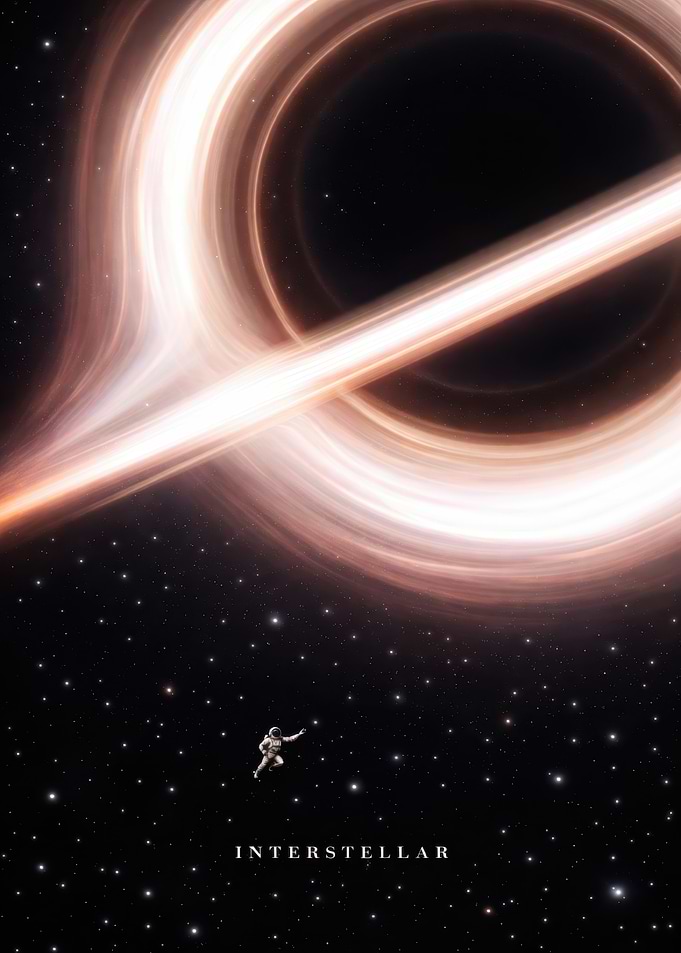 Interstellar Black Hole Astronaut