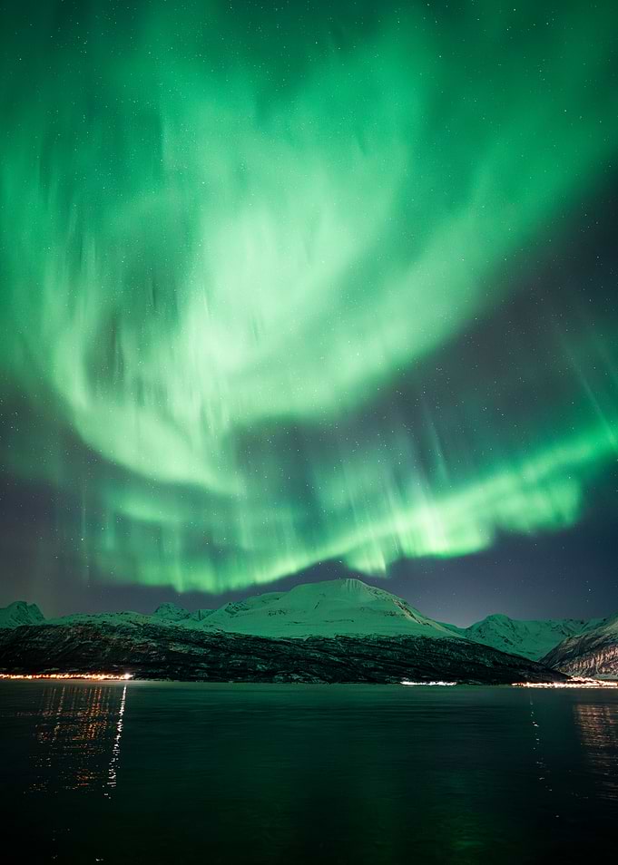 Aurora Borealis In Skibotn