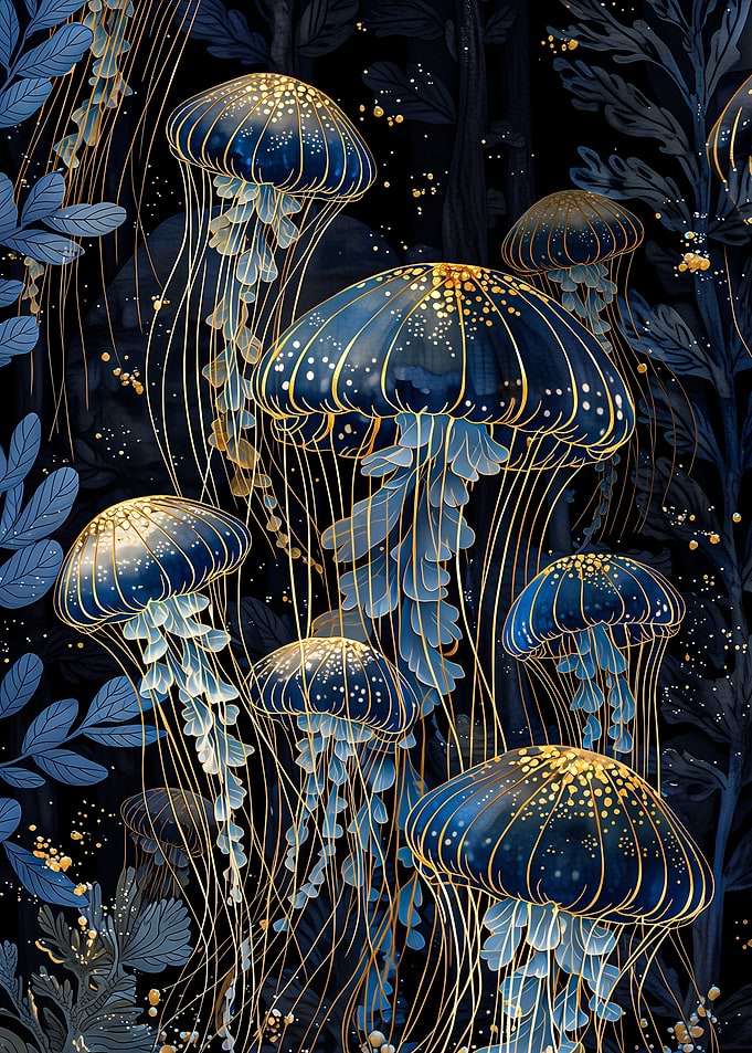 Jellyfish in Dark Waters