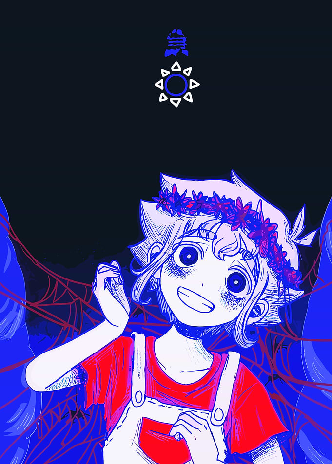 Cute Character with Flower Crown