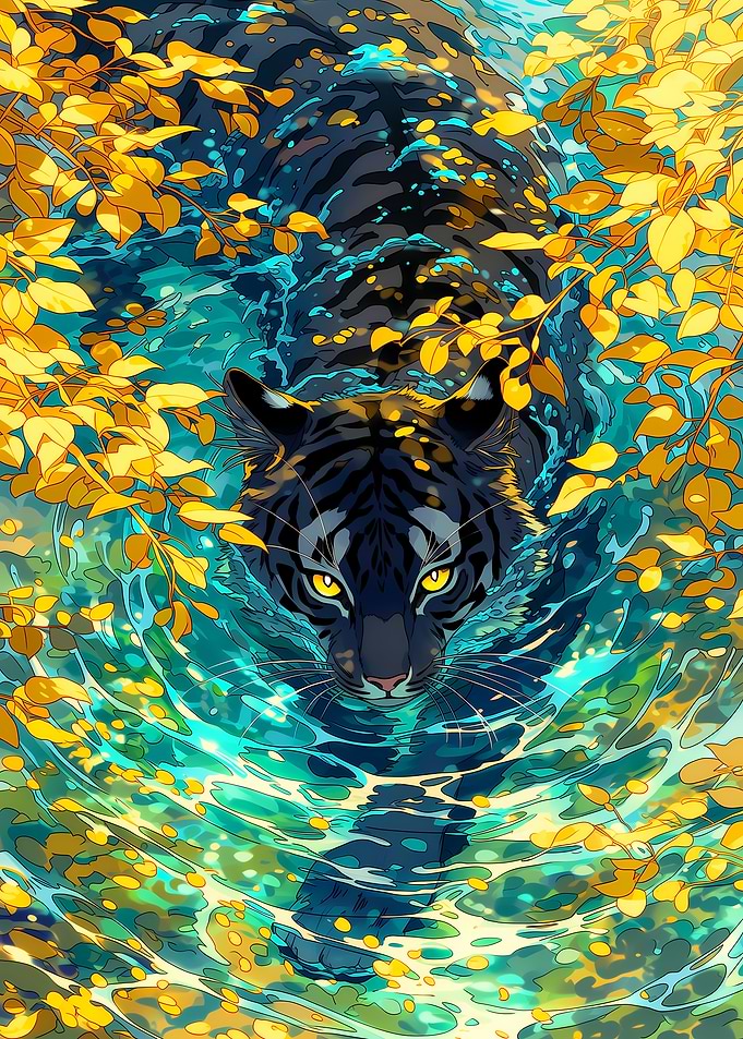 Tiger in Water