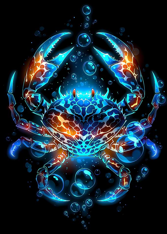 Neon Crab