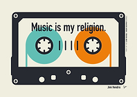 No 2 Music is my religion — Jimi Hendrix