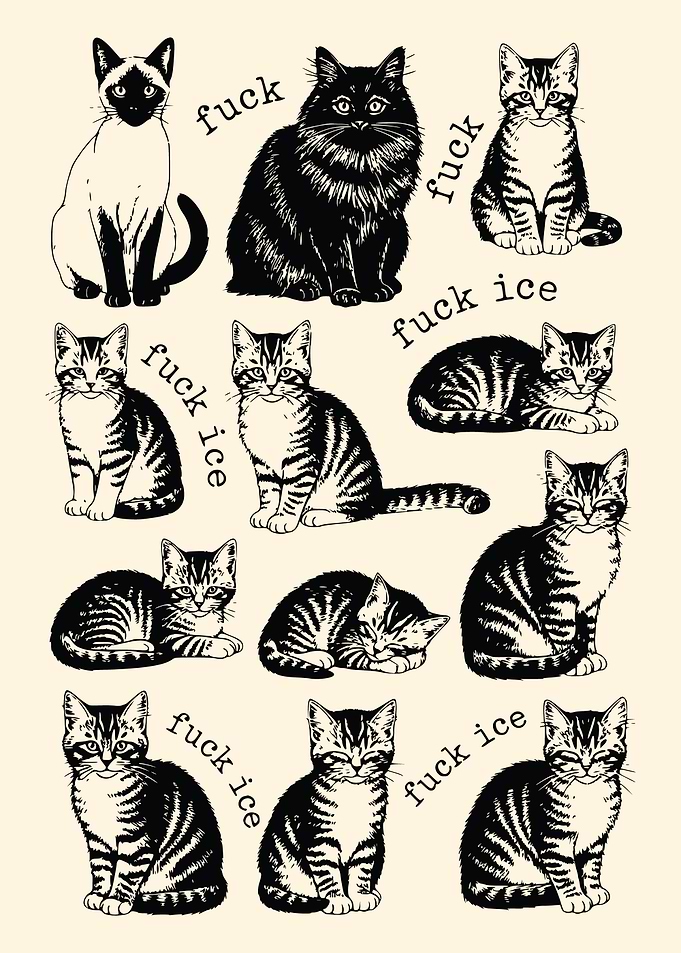 Cats with Profane Text
