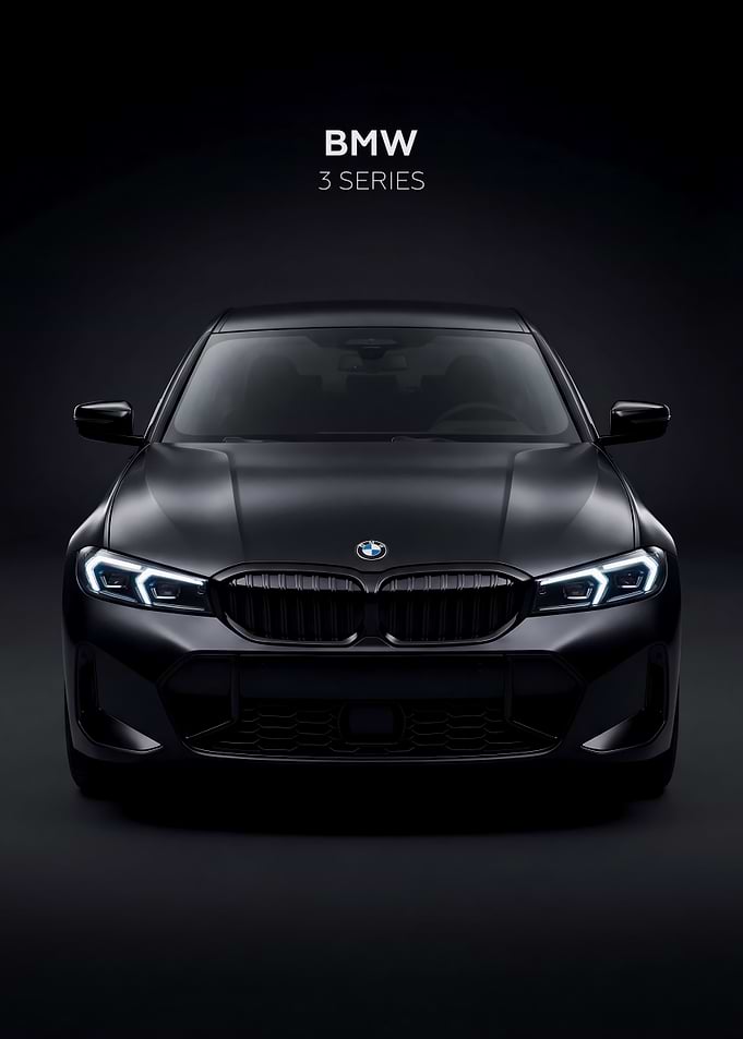 Black BMW 3 Series