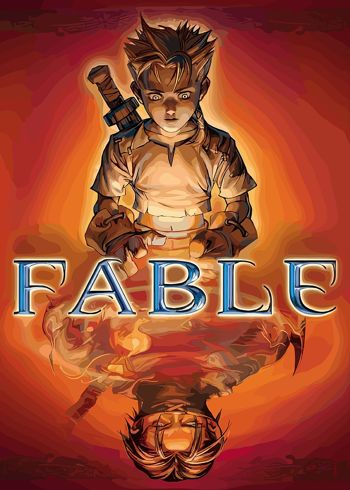 Fable Video Game Cover Art