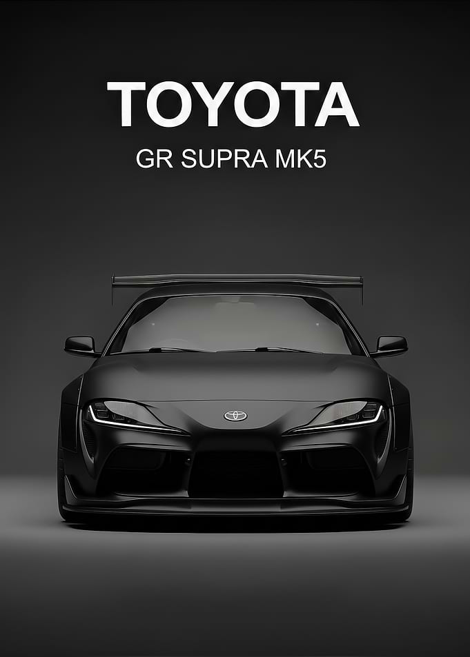 sport black Toyota GR Supra MK5