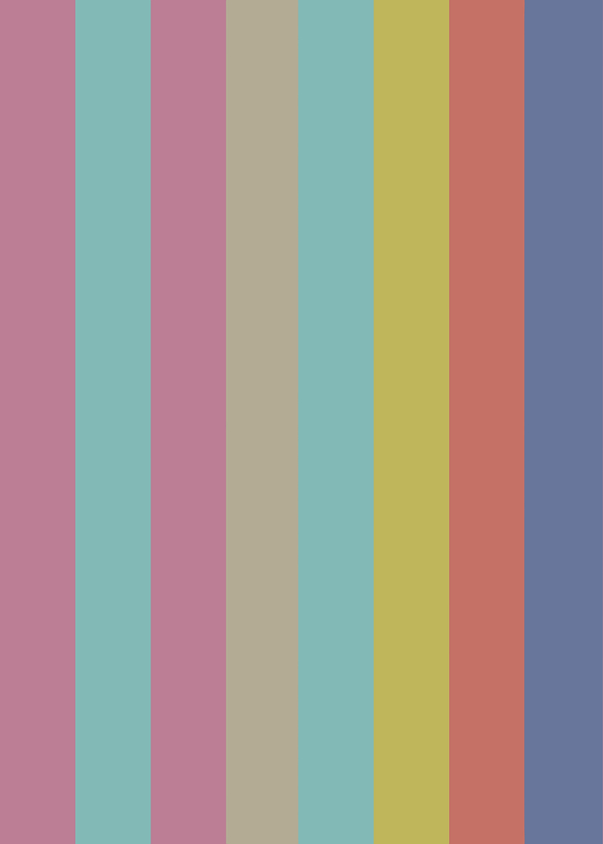 Striped Color Block Pattern