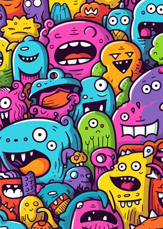 Doodle Monsters Collection
