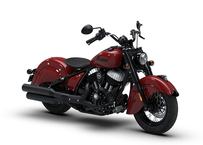 Red Indian Motorcycle