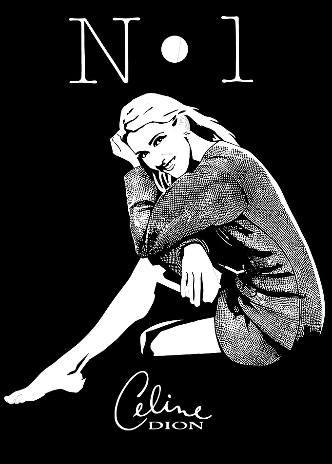 Celine Dion 'No. 1' Poster