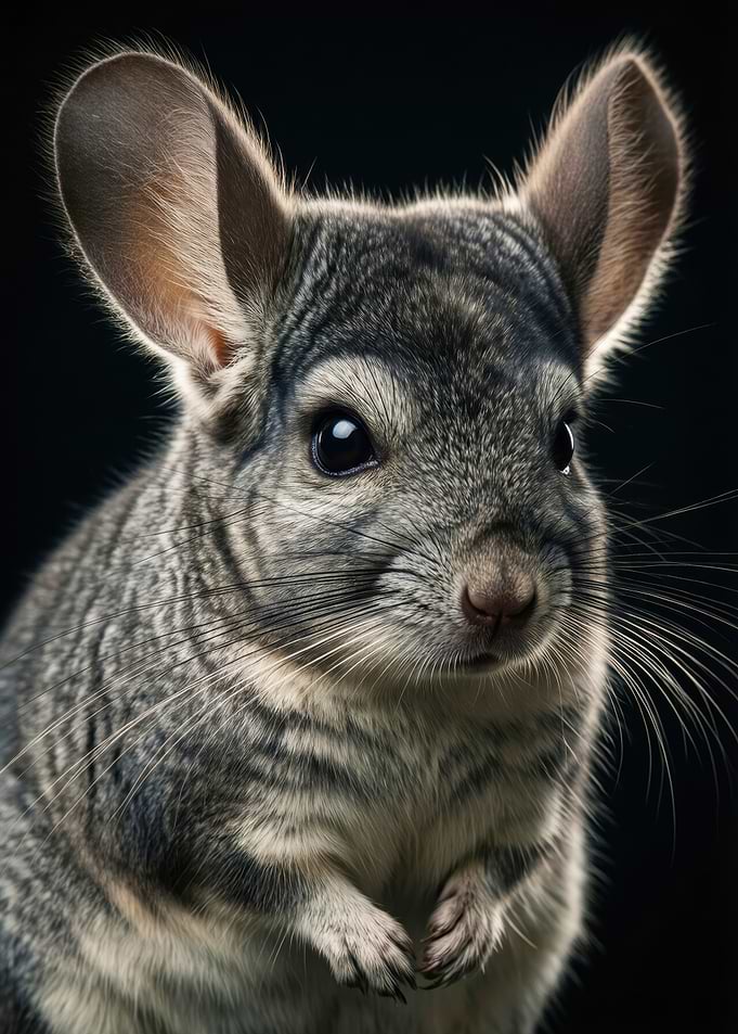 Close-up of a Chinchilla