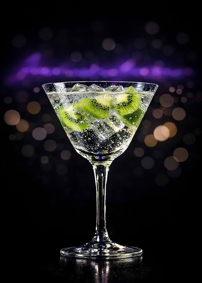 Kiwi Martini Cocktail