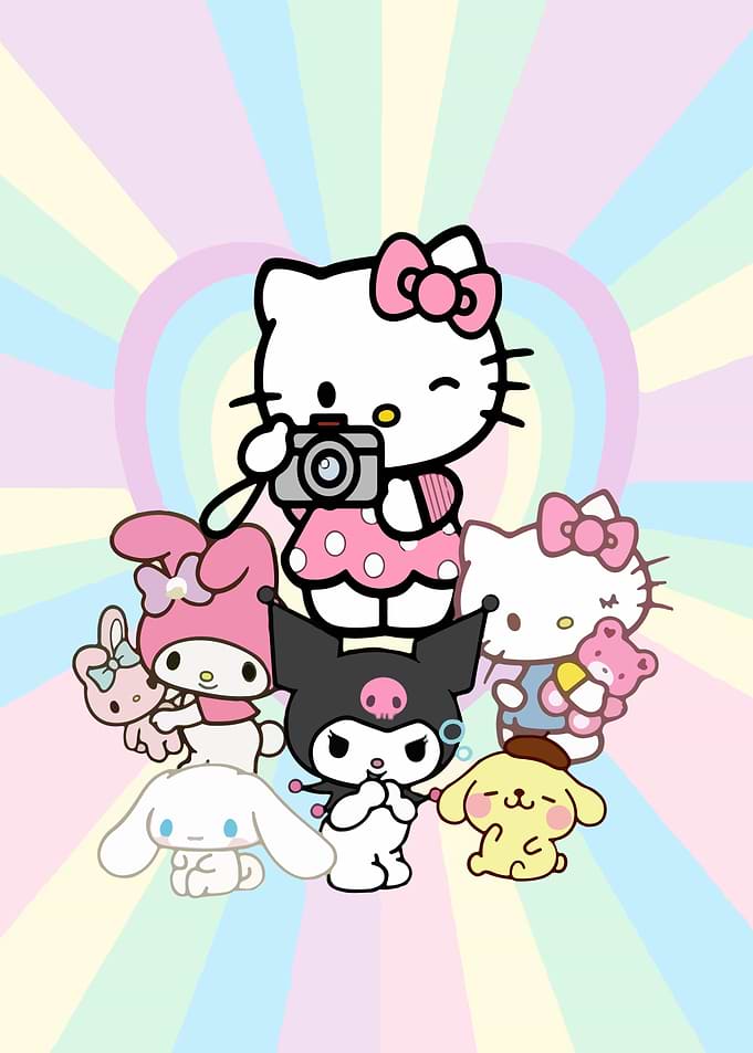 Sanrio Characters Group Photo