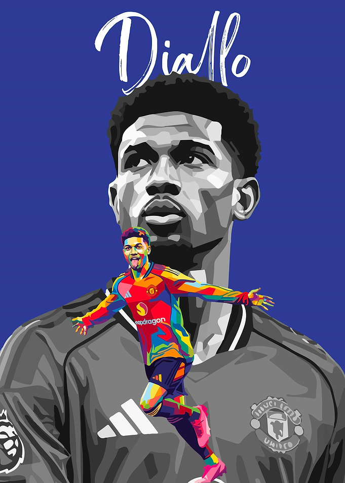 Amad Diallo Pop Art