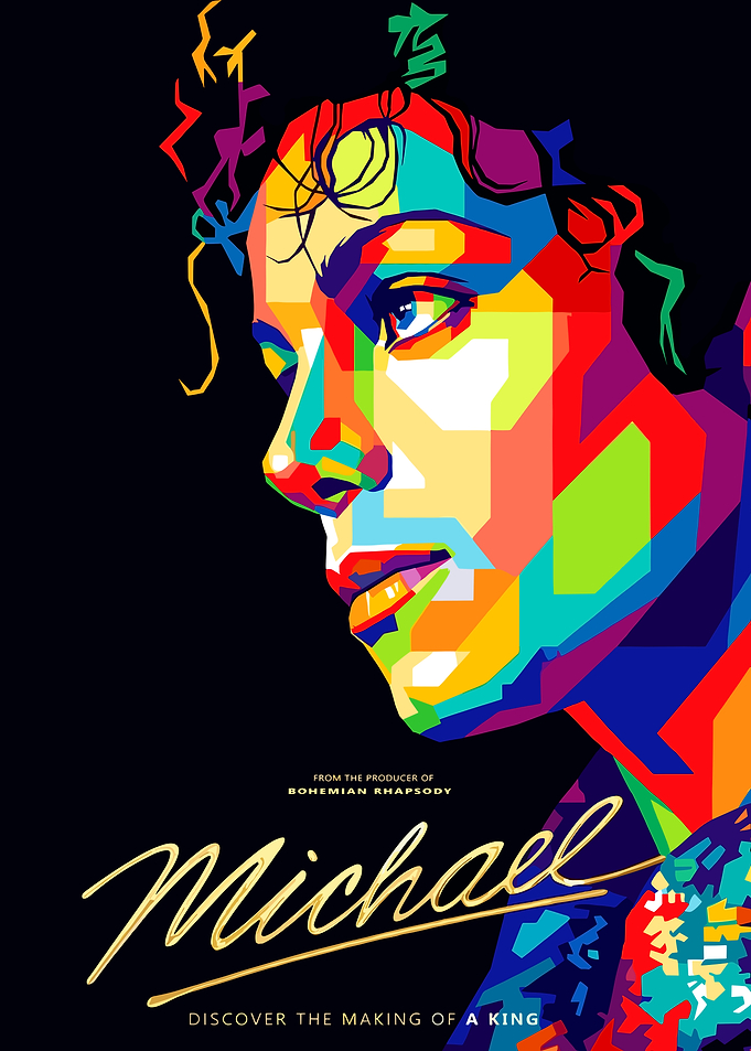 Michael Jackson Pop Art Portrait