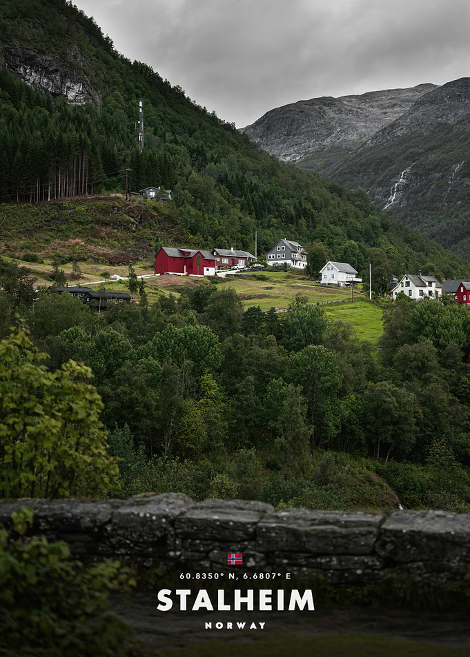 Stalheim Norway Village Landscape