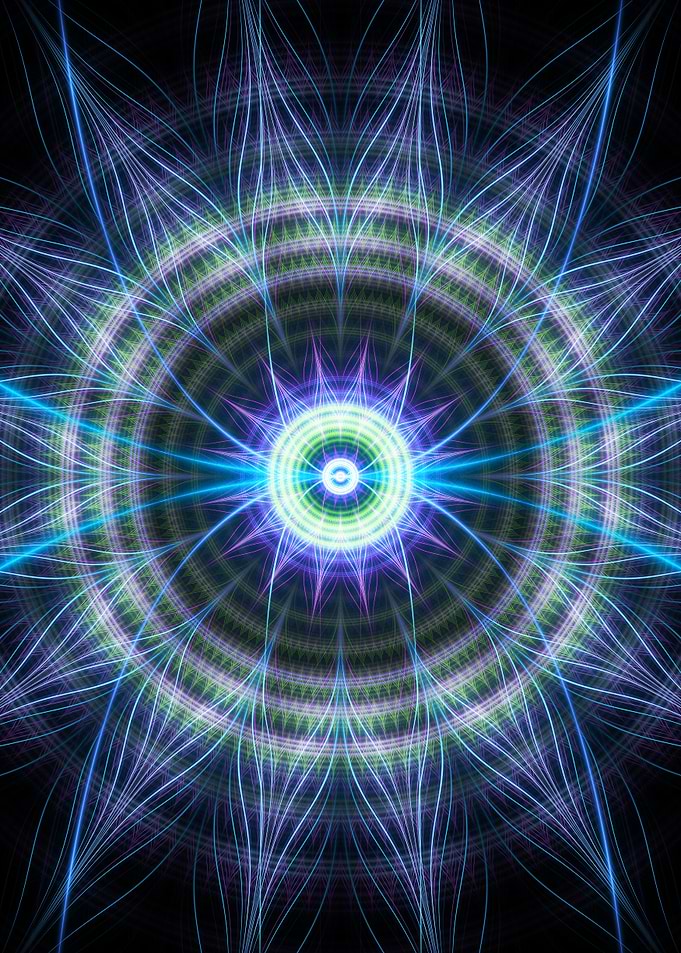 Abstract Fractal Energy Burst