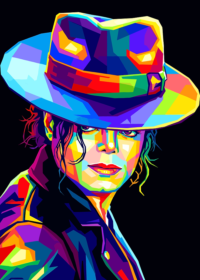 Michael Jackson Pop Art Portrait