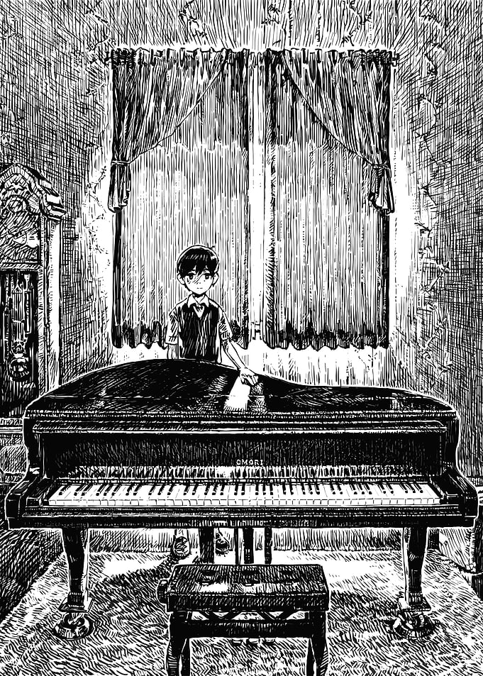 Boy at a Grand Piano