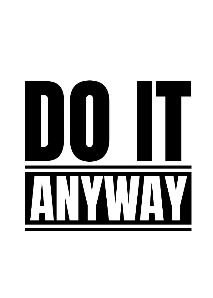 Do It Anyway