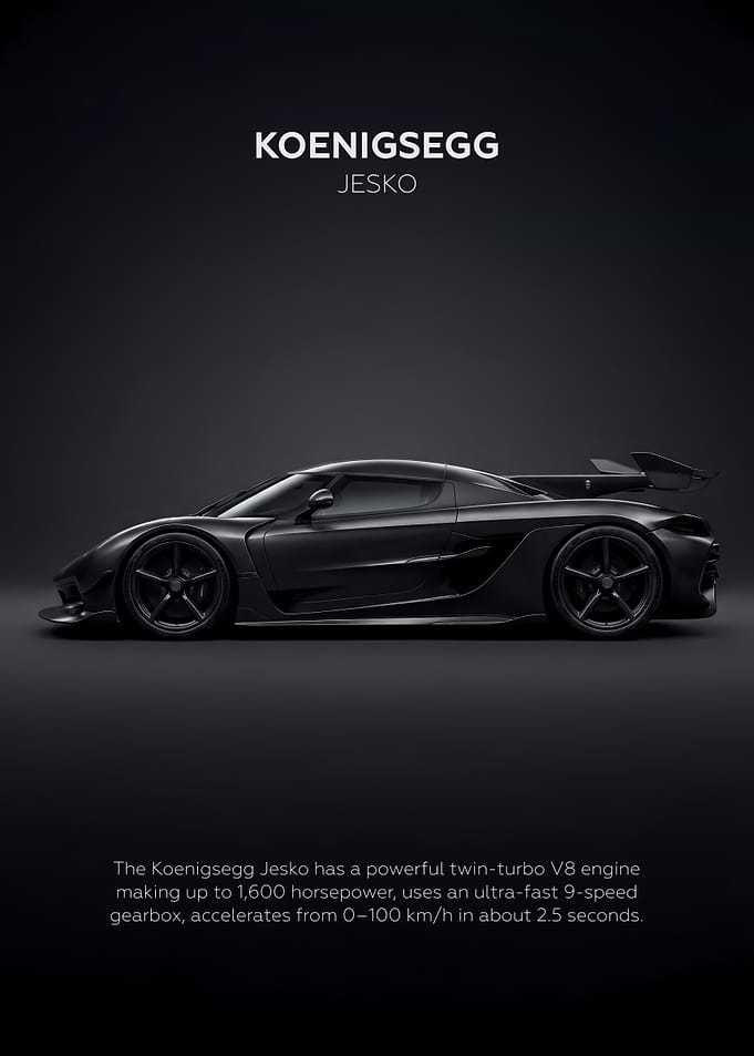 Koenigsegg Jesko Sports Car