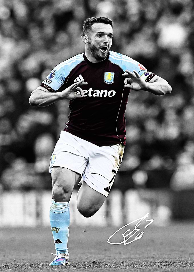 John McGinn Celebrating