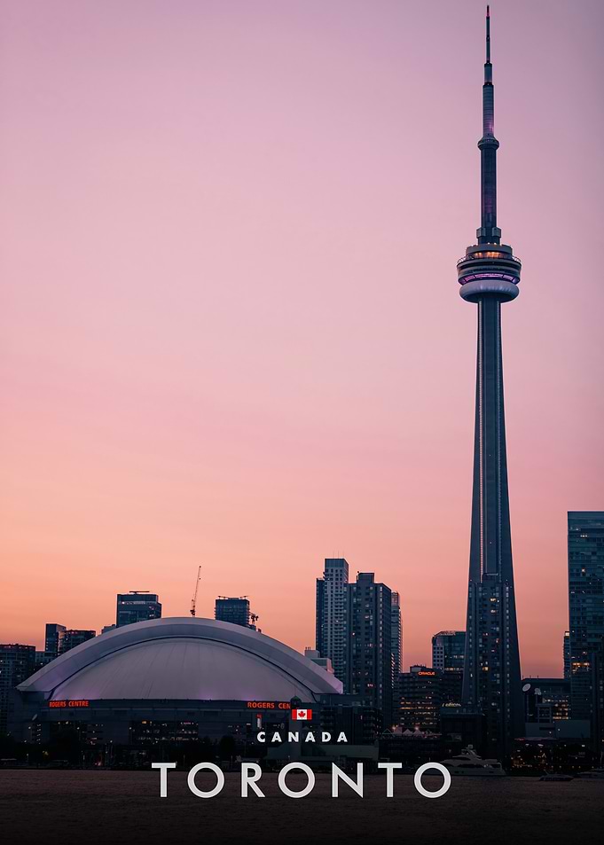 Toronto Skyline at Dusk