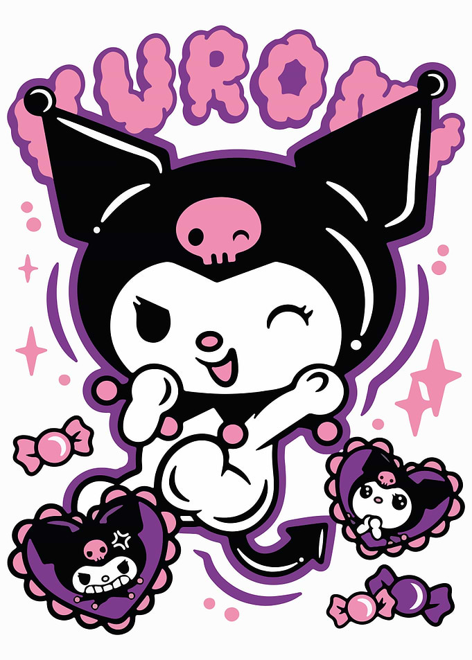 Kuromi Character Art