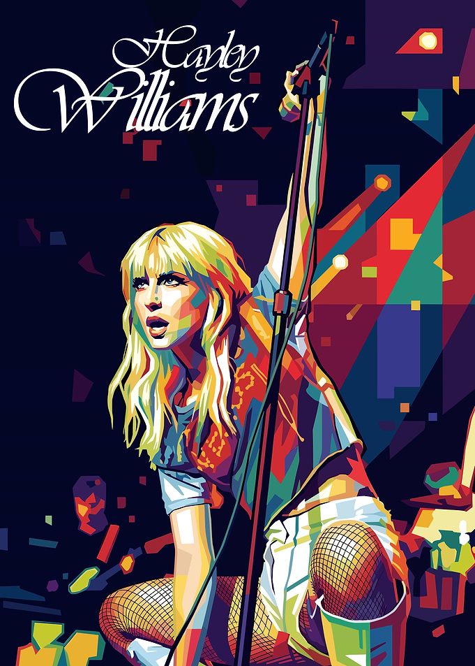 Hayley Williams Pop Art