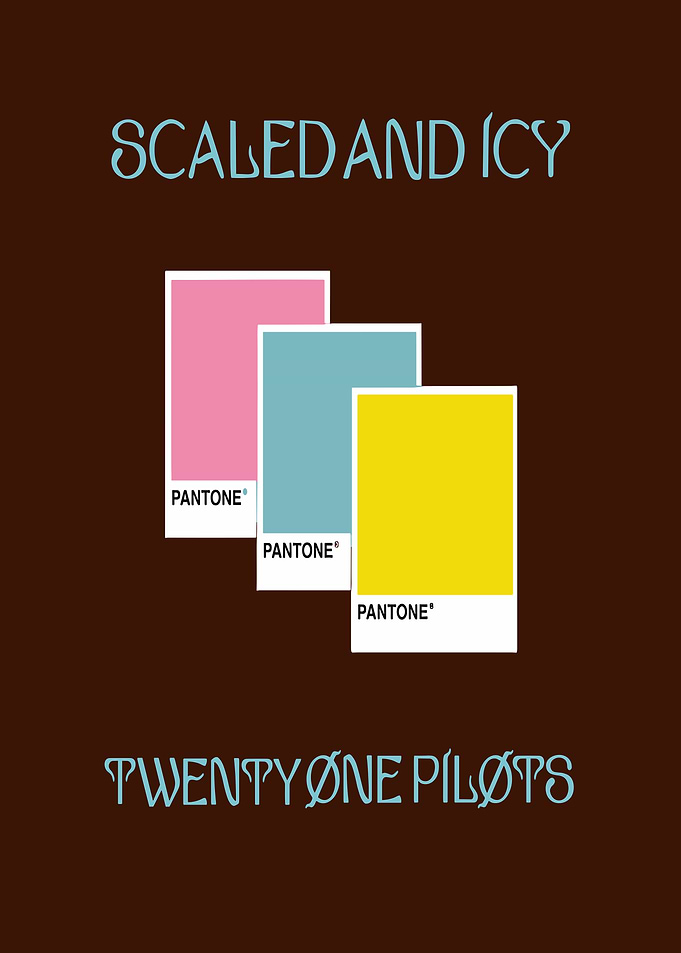 Twenty One Pilots Scaled and Icy Album Art