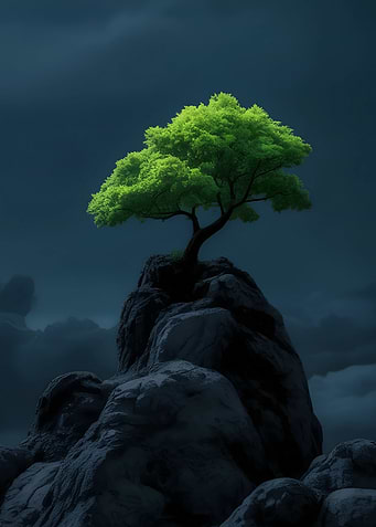 Stone Trees Nature