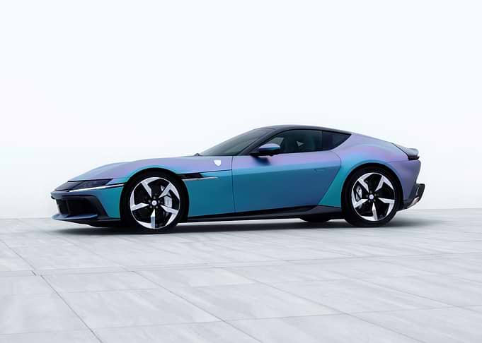 Iridescent Sports Car