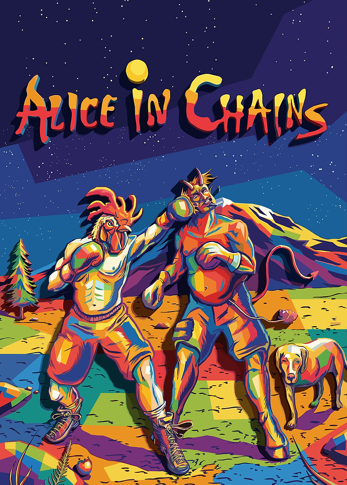 Alice in Chains Rooster vs. Devil Boxing