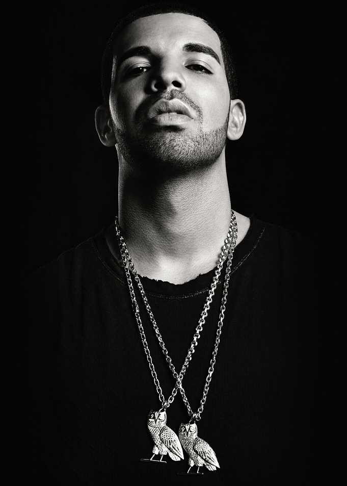 Drake with Owl Necklaces