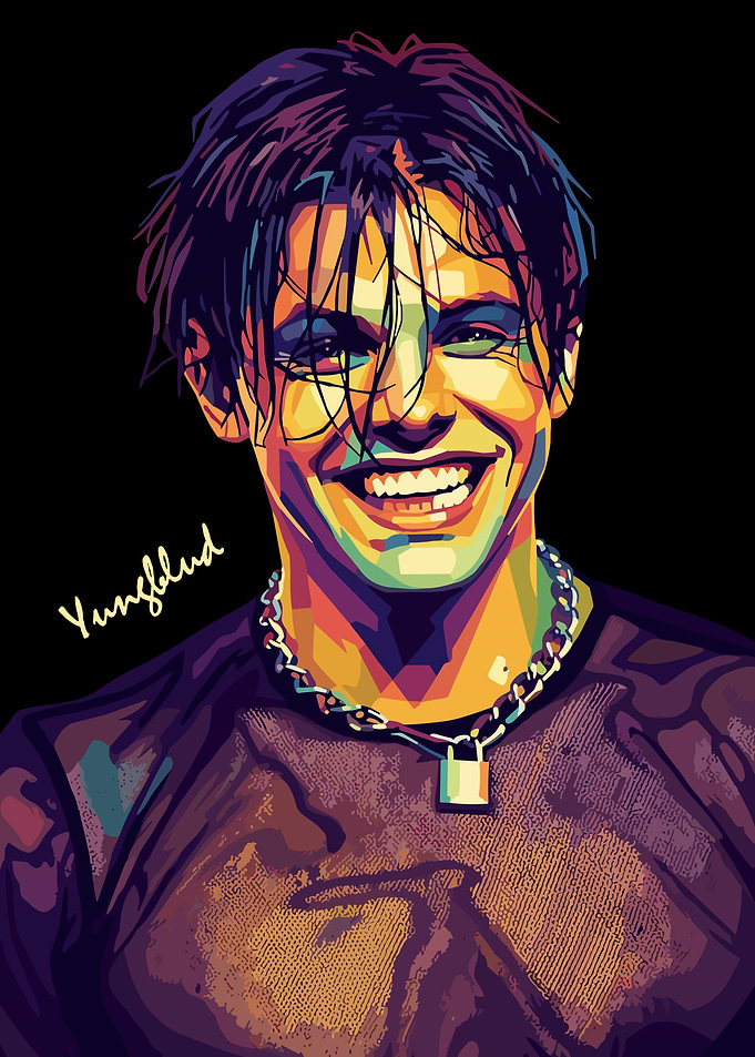 Yungblud Pop Art Portrait
