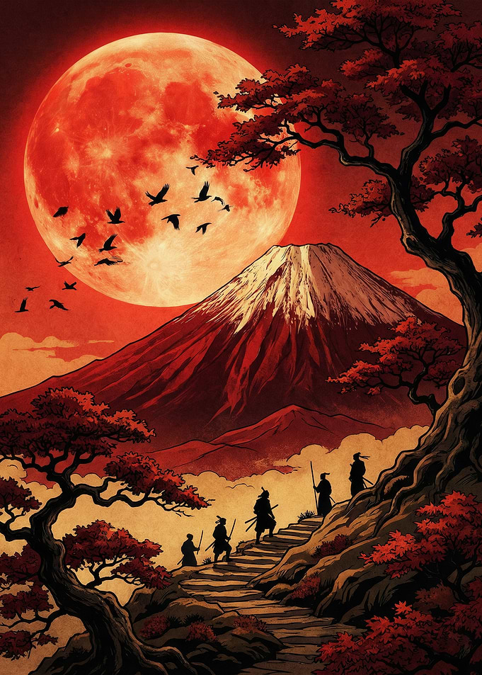 The Samurai’s Ascent to Mount Fuji