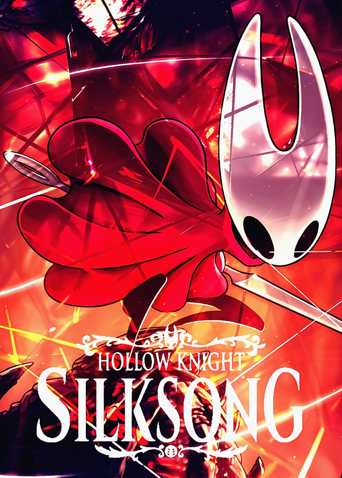 Hollow Knight Silksong Game Poster